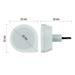 LED nočné svetlo P3314 s fotosenzorom do zásuvky 8592920109526
