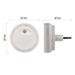 LED nočné svetlo P3315 s fotosenzorom do zásuvky 8592920109540