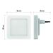LED nočné svetlo P3316 s fotosenzorom do zásuvky 8592920109564
