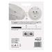 LED nočné svetlo P3317 s fotosenzorom do zásuvky 8592920109588