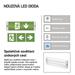 LED Núdzové svietidlo 3W 3H IP65 8592920090640