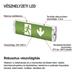 LED Núdzové svietidlo 3W 3H IP65 8592920090640