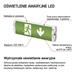 LED Núdzové svietidlo 3W 3H IP65 8592920090640