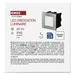 LED orientačné vstavané svietidlo 80×80 1,5W neutr. b.,IP65 8592920054796
