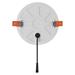 LED panel 155mm, kruhový vstavaný biely, 13W neutr. b., IP65 8592920067963