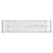 LED panel BAXXO 30×120, obdĺžnikový prisazeny biely, 36W neutr. b. 8592920143186