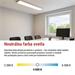 LED panel BAXXO 30×120, obdĺžnikový prisazeny biely, 36W neutr. b. 8592920143186