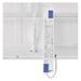 LED panel BAXXO 60×60, štvorcový prisazeny biely, 36W neutr. biela 8592920143124