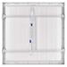 LED panel BAXXO 60×60, štvorcový prisazeny biely, 36W neutr. biela UGR 8592920143148