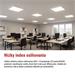 LED panel BAXXO 60×60, štvorcový prisazeny biely, 36W neutr. biela UGR 8592920143148