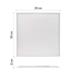 LED panel LUXXO backlit 60×60, štvorcový vstavaný biely, 22W neutrálna b. UGR 8592920152898