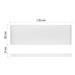 LED panel VEXXO 30×120, obdĺžnikový vstavaný biely, 33W neutrálna biela 8592920132944