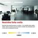 LED panel VEXXO 30×120, obdĺžnikový vstavaný biely, 33W neutrálna biela 8592920132944