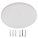 LED prisadené svietidlo DIONI, kruhové, biele, 18W, CCT 8592920133019