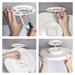 LED prisadené svietidlo DIONI, kruhové, biele, 18W, CCT 8592920133019