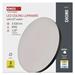 LED prisadené svietidlo DIONI kruhové, čierné,32W, CCT 8592920133095