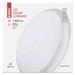 LED prisadené svietidlo Dori, kruh. biele 18W neutr.b., IP54 8592920040546
