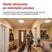 LED prisadené svietidlo FLERI, kruhové 20W, so zmenou CCT 8592920160855