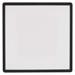 LED prisadené svietidlo FLORI štvorcový, čierné, 22W, neutrálna biela 8592920132487