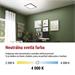 LED prisadené svietidlo FLORI štvorcový, čierné, 22W, neutrálna biela 8592920132487