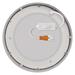 LED prisadené svietidlo, kruhové, biele, 12,5W, CCT 8592920109250