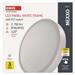 LED prisadené svietidlo, kruhové, biele, 28,5W, CCT 8592920109328