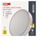 LED prisadené svietidlo, kruhové, biele, 28,5W, CCT 8592920109328