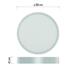 LED prisadené svietidlo, kruhové, biele, 28,5W, CCT 8592920109328