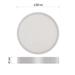 LED prisadené svietidlo, kruhové, biele, 28,5W, CCT 8592920109328