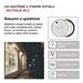 LED prisadené svietidlo, kruhové č/b 14W neutrálna biela 8592920057155