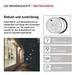 LED prisadené svietidlo, kruhové č/b 14W neutrálna biela 8592920057155