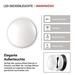 LED prisadené svietidlo, kruhové čierna/biela 14W teplá b. 8592920057117