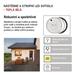 LED prisadené svietidlo, kruhové čierna/biela 14W teplá b. 8592920057117