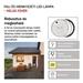 LED prisadené svietidlo, kruhové čierna/biela 14W teplá b. 8592920057117