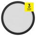LED prisadené svietidlo, kruhové, čierne, 12,5W, CCT 8592920109410