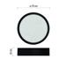 LED prisadené svietidlo, kruhové, čierne, 12,5W, CCT 8592920109410