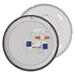 LED prisadené svietidlo, kruhové, čierne, 21W, CCT 8592920109380