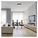 LED prisadené svietidlo, kruhové, čierne, 21W, CCT 8592920109380