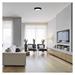 LED prisadené svietidlo, kruhové, čierne, 21W, CCT 8592920109380
