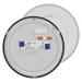 LED prisadené svietidlo, kruhové, čierne, 28,5W, CCT 8592920109342