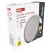 LED prisadené svietidlo, kruhové, strieborné, 12,5W, CCT 8592920109359