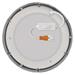 LED prisadené svietidlo, kruhové, strieborné, 12,5W, CCT 8592920109359