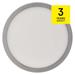 LED prisadené svietidlo, kruhové, strieborné, 12,5W, CCT 8592920109359