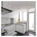LED prisadené svietidlo, kruhové, strieborné, 12,5W, CCT 8592920109359