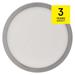 LED prisadené svietidlo, kruhové, strieborné, 12,5W, CCT 8592920109359