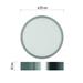 LED prisadené svietidlo, kruhové, strieborné, 21W, CCT 8592920109403