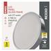 LED prisadené svietidlo, kruhové, strieborné, 28,5W, CCT 8592920109434
