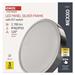 LED prisadené svietidlo, kruhové, strieborné, 28,5W, CCT 8592920109434