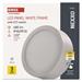 LED prisadené svietidlo NEXXO, kruhové, biele, 7,6W, CCT 8592920109212