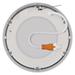 LED prisadené svietidlo NEXXO, kruhové, biele, 7,6W,Neutrálna biela 8592920124130